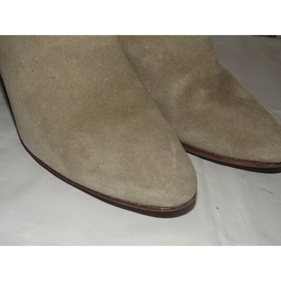 Isabel Marant Suede Dicker Dacken Booties Ankle Boot Tan Size 37/6.5 Western - Picture 3 of 13